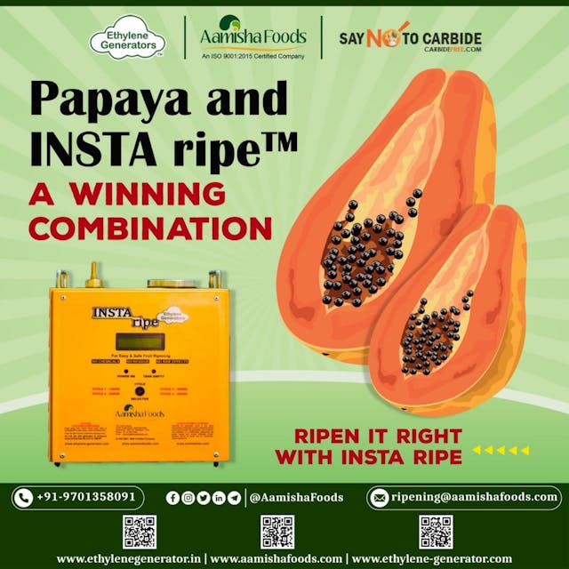 Ethylene Generator for Papaya